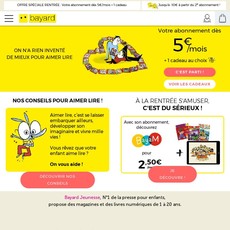 coupon bayard jeunesse - code promo abonnement bayard